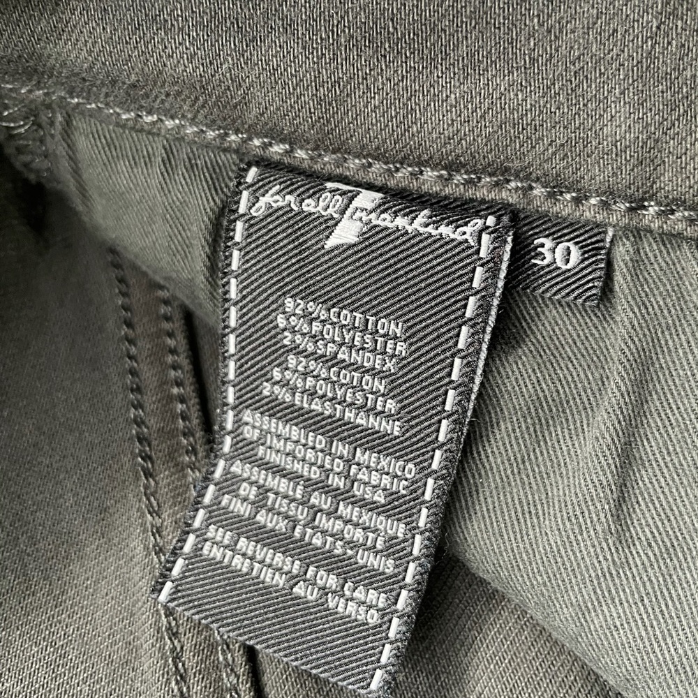 For 7 All Mankind Slimmy Black Jeans Size 30 NWOT